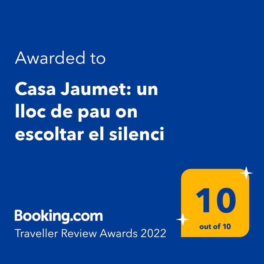 AramuntCasa Jaumet: Un Lloc De Pau On Escoltar El Silenci公寓 外观 照片